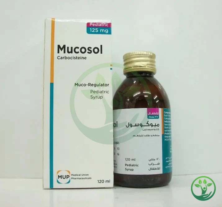 Mucosol Pediatric 125 mg/5 ml syrup