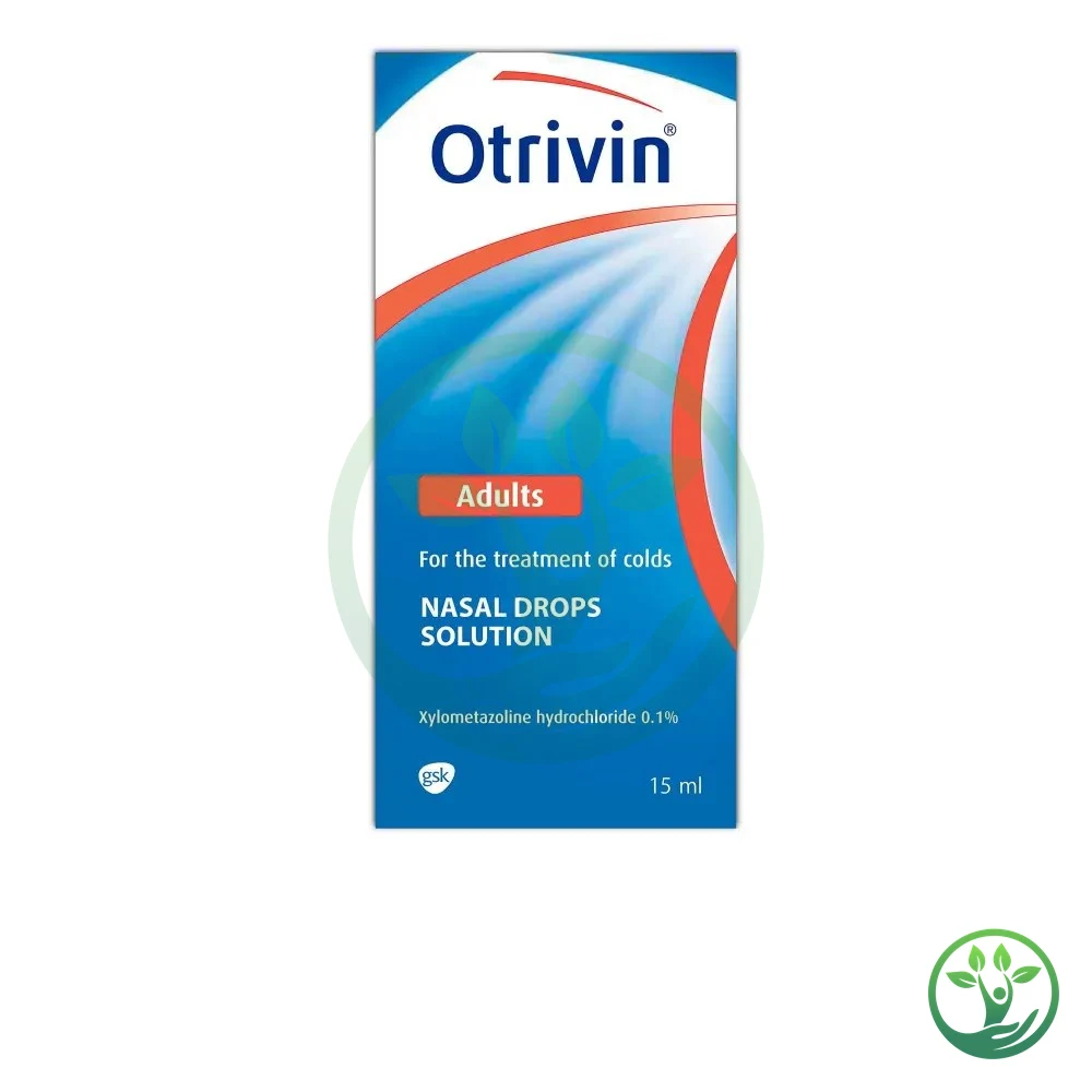 Otrivin 0.1% adult nasal drops