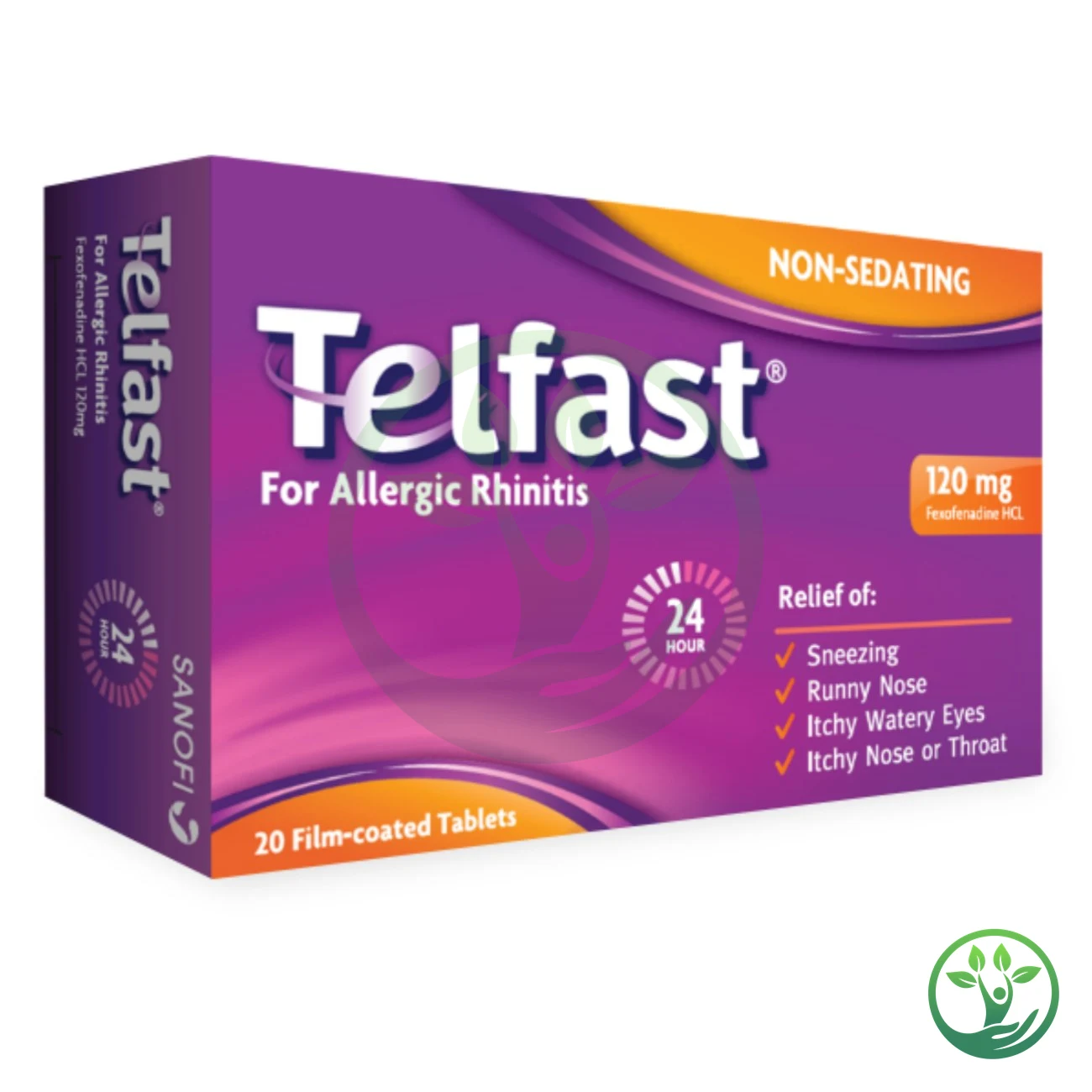 Telfast 120 mg film-coated tablets